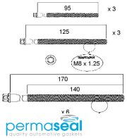 Permaseal Cylinder Head Bolt Set Thumbnail