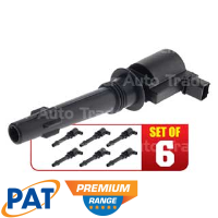 PAT Premium Set Of 6 Ignition Coils Thumbnail