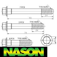 Nason Head bolt set Thumbnail