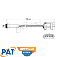 PAT Premium Oxygen Lambda Sensor Thumbnail