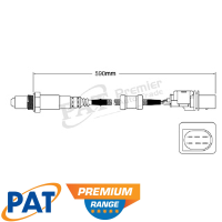 PAT Premium Oxygen Lambda Sensor Thumbnail