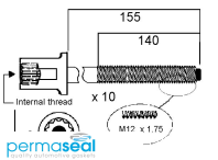 Permaseal Cylinder Head Bolt Set Thumbnail