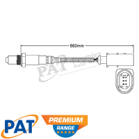 PAT Premium Oxygen Lambda Sensor Thumbnail