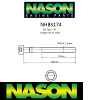 Nason Head bolt set Thumbnail