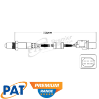 PAT Premium Oxygen Lambda Sensor Thumbnail