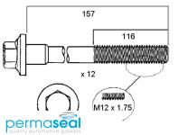 Permaseal Cylinder Head Bolt Set Thumbnail