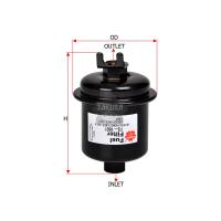 Sakura In-Line Fuel Filter EFI for Honda Civic Accord CR-V Thumbnail