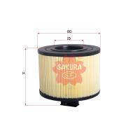 Sakura Engine Air Filter (Interchangeable with  A-30160, RYCO A1762, WESFIL WA5131) Thumbnail