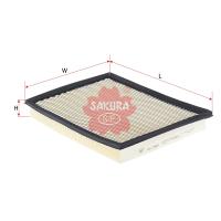 Sakura Air Filter (Cross Ref: FA3175, A-1908, Ryco A491, Ford E6SZ9601A) Thumbnail