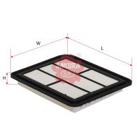 Sakura Engine Air Filter (Replaces Ryco A1475, FA3447, A-1957) Thumbnail