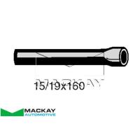Mackay Automotive Engine Cooling System Replacement Rubber Heater Hose Thumbnail