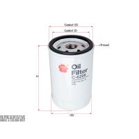 Sakura Spin-On Oil Filter - Direct Replacement for 056115561G & Ryco Z63 Thumbnail