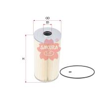 Sakura Heavy Duty Fuel Water Separator Filter Element Thumbnail