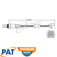 PAT Premium Oxygen Lambda Sensor Thumbnail