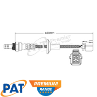 PAT Premium Oxygen Lambda Sensor Thumbnail