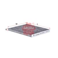 Sakura Carbon Cabin Air Filter Cross Ref RCA346P 24761 Thumbnail