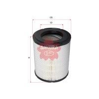 Sakura Engine Air Filter (Cross Ref: FA3298, A-6020M, 8970622, A1377) Thumbnail