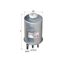Sakura In-Line Fuel Filter (Cross Ref: Ryco Z644, OEM 31390-H1970) Thumbnail