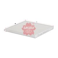 Sakura Car Pollen Cabin Air Filter Thumbnail