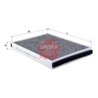 Sakura Carbon Activated Interior Cabin Air Filter Thumbnail