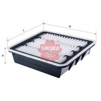Sakura Automotive Replacement Engine Air Filter Thumbnail