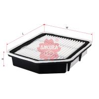 Sakura Air Filter Element (Cross Ref: A-33860, WA5060, A1734) for Lexus Thumbnail