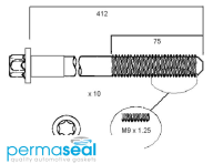 Permaseal Cylinder Head Bolt Set Thumbnail