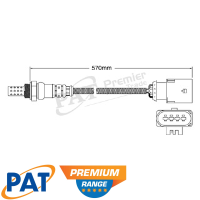 PAT Premium Oxygen Lambda Sensor Thumbnail