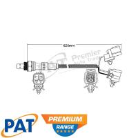 PAT Premium Oxygen Lambda Sensor Thumbnail