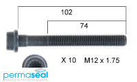 Permaseal Cylinder Head Bolt Set Thumbnail