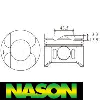 Nason Piston & pin set Thumbnail