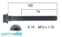 Permaseal Cylinder Head Bolt Set Thumbnail
