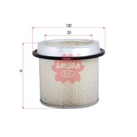 Sakura Air Filter (Cross Ref: FA3078, A-1016, A452, WA452) Thumbnail