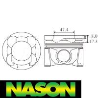 Nason Piston & Pin Set Thumbnail