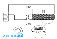 Permaseal Cylinder Head Bolt Set Thumbnail