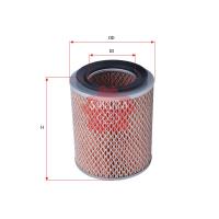 Sakura Engine Air Filter A-1882 FA3611 Cross Ref Ryco A1203 Thumbnail