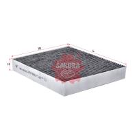 Sakura Carbon Activated Cabin Air Filter Paper Framed Thumbnail