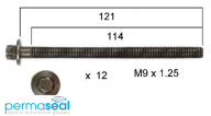 Permaseal Cylinder Head Bolt Set Thumbnail