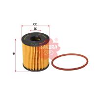 Sakura Ecological Full Flow Automotive Engine Oil Filter Element Thumbnail