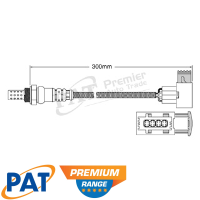 PAT Premium Oxygen Lambda Sensor Thumbnail
