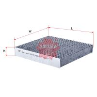 Sakura Cabin Air Filter Carbon Thumbnail