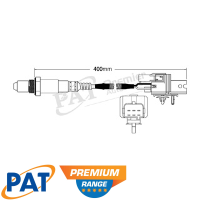PAT Premium Oxygen Lambda Sensor Thumbnail