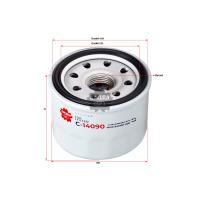 Sakura Spin-On Oil Filter  Fits Suzuki Ignis, Swift, Celerio (Cross Ref: Ryco Z1082) Thumbnail