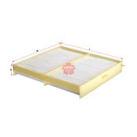 Sakura Cabin Air Filter Pollen Element Thumbnail