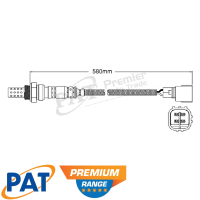 PAT Premium Oxygen Lambda Sensor Thumbnail