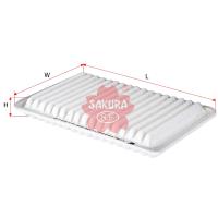 Sakura Engine Air Filter (Cross Ref: FA3408, A-1189, A1491) Thumbnail