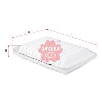 Sakura Full Fabric Engine Air Filter Replacement Thumbnail