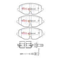 DBA Brake Pads Xtreme Performance Thumbnail