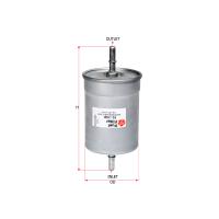 Sakura In-Line EFI Fuel Filter (Replaces VW 1J0201511A, Ryco Z584) Thumbnail