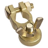 Projecta Heavy Duty Forged Brass Marine Wingnut Battery Positive Terminal - Box of 10 Thumbnail